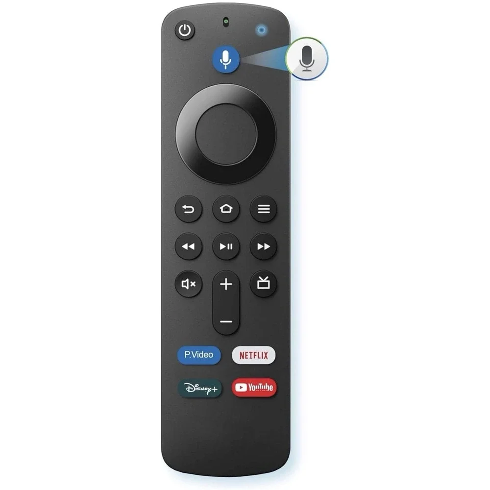 Replacement Voice Remote Control for Fire Stick TV Cube Echo Show YouTube Disney